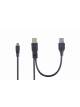 CABLU DUAL USB2.0 A - MINI 5PM, 0.9M, CCP-USB22-AM5P-3